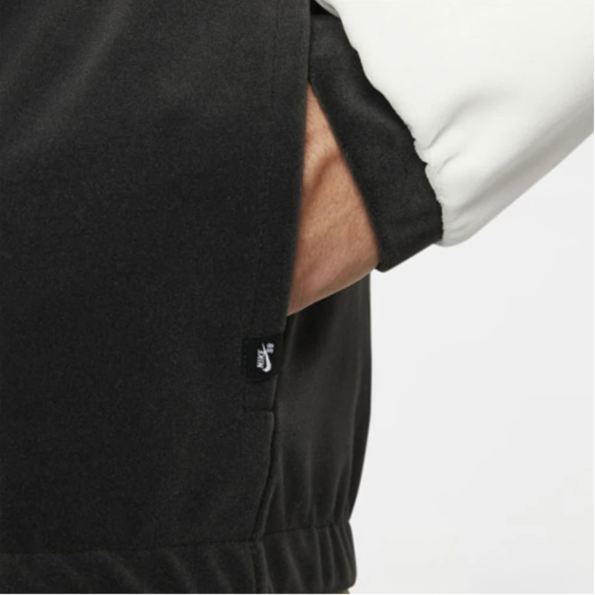 Nike Jackets Black Stand Collar Moderate
