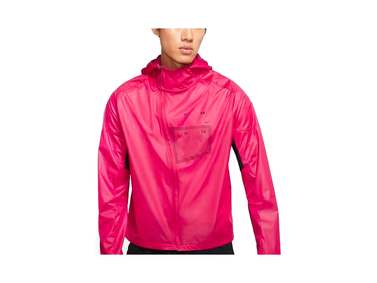 Nike Jackets Old Brick Red Hooded
