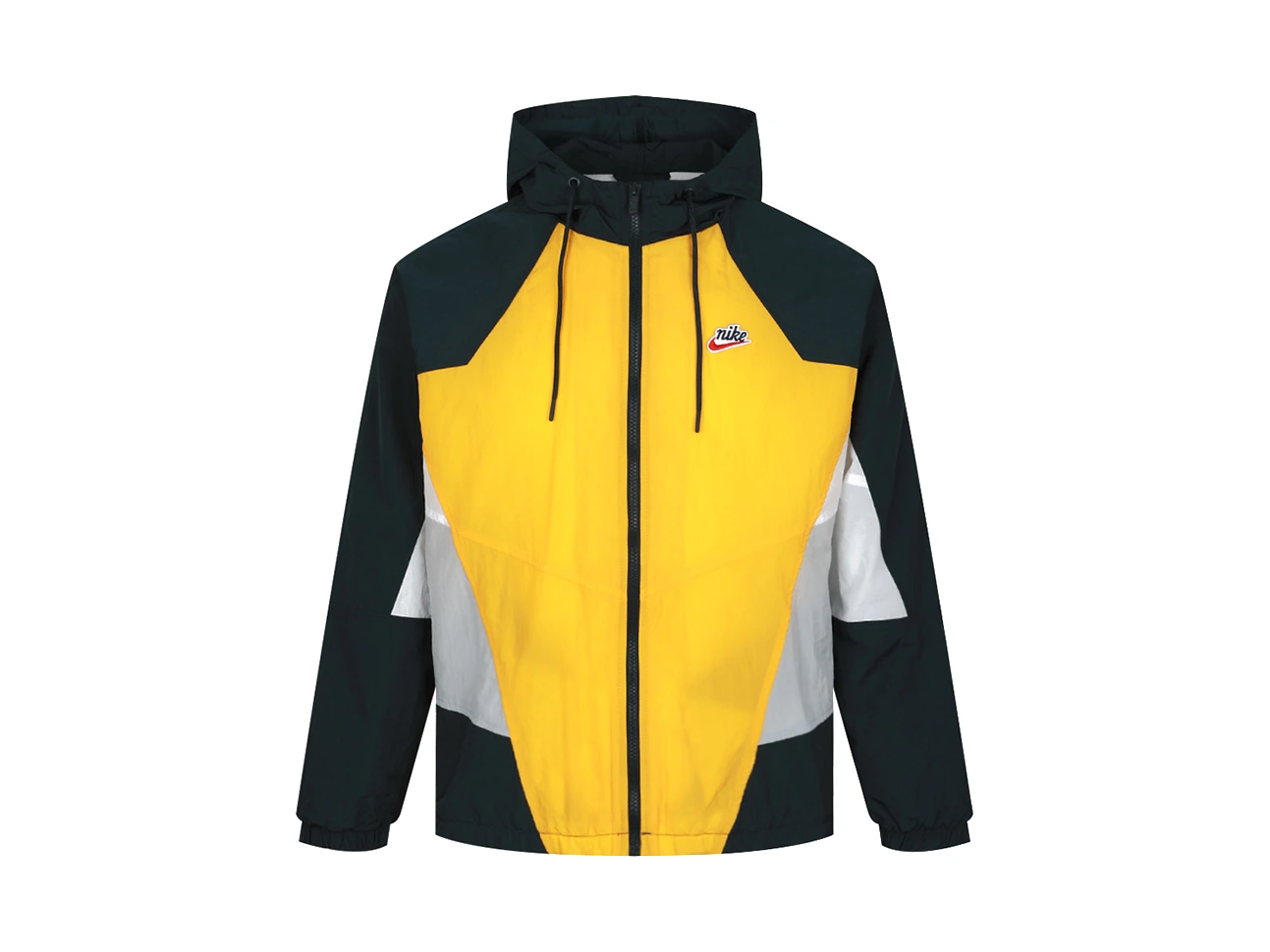 Nike Jackets Yellow Hooded Moderate