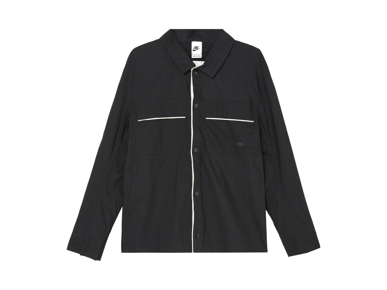 Nike Jackets Black Lapel Moderate Other