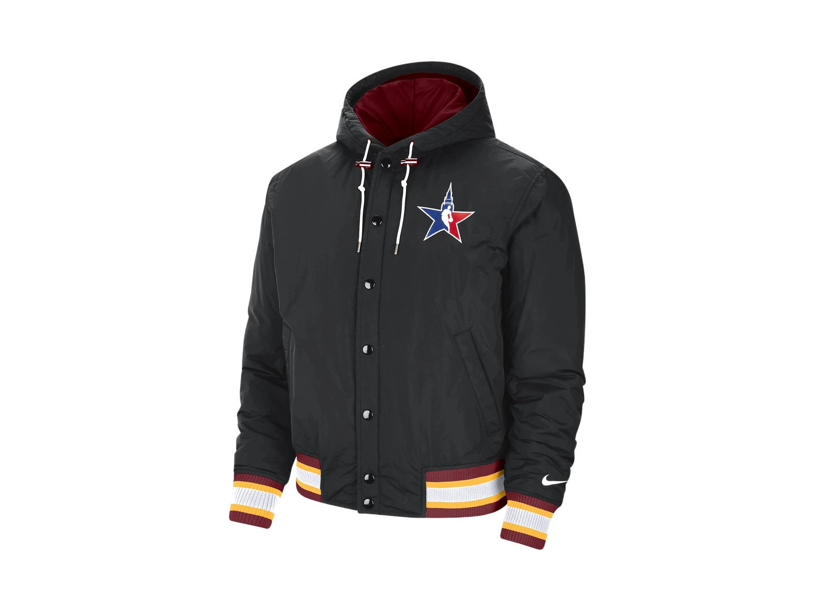 Nike Jackets Black Hooded