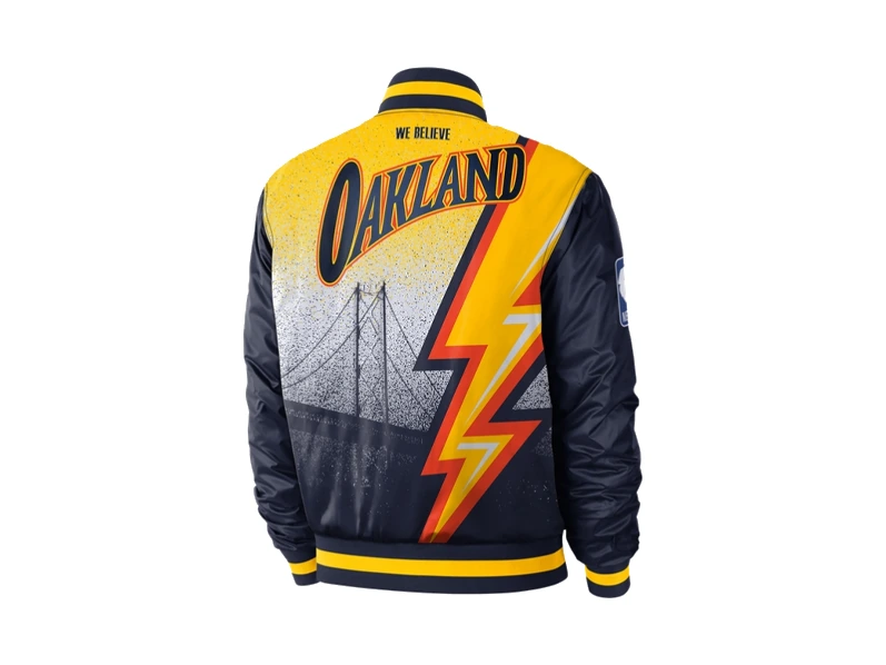 Nike Jackets Dark Blue Baseball Collar