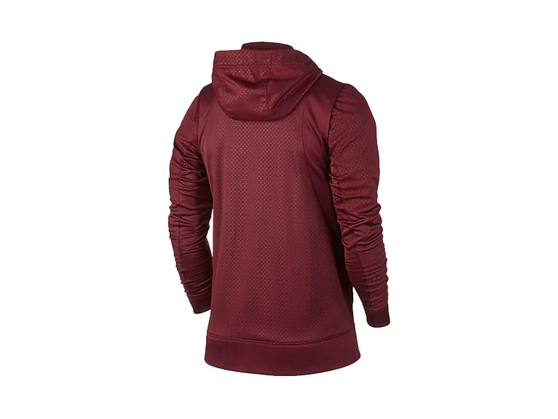Nike Jackets Burgundy Hooded