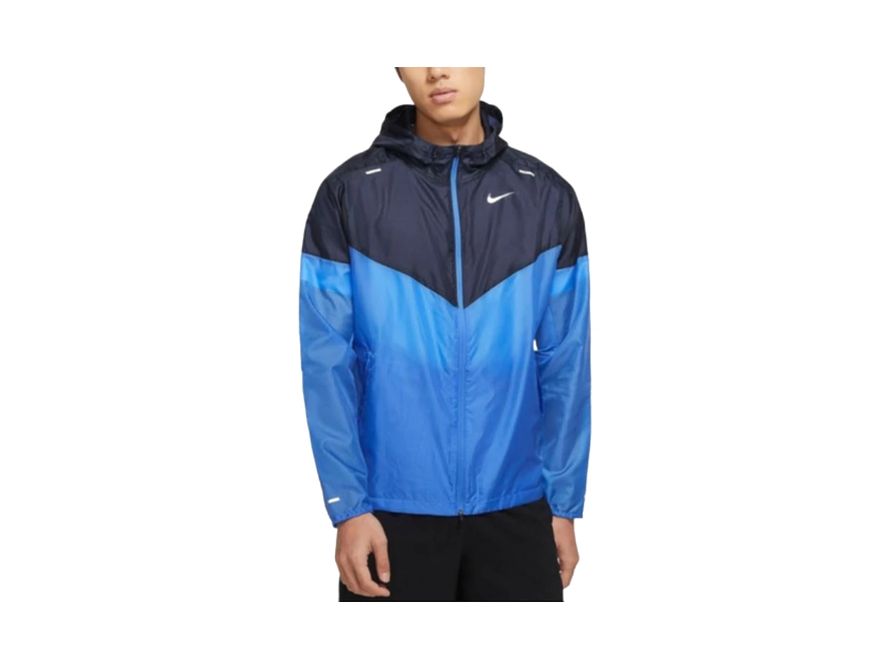 Nike Jackets Blue Hooded Moderate Other