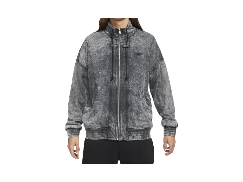 Nike Jackets Black Stand Collar Moderate