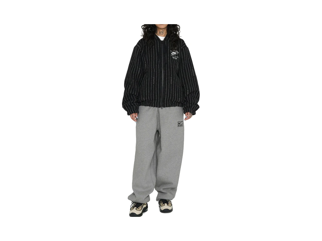 Nike x Stussy Striped Wool Jacket Asia