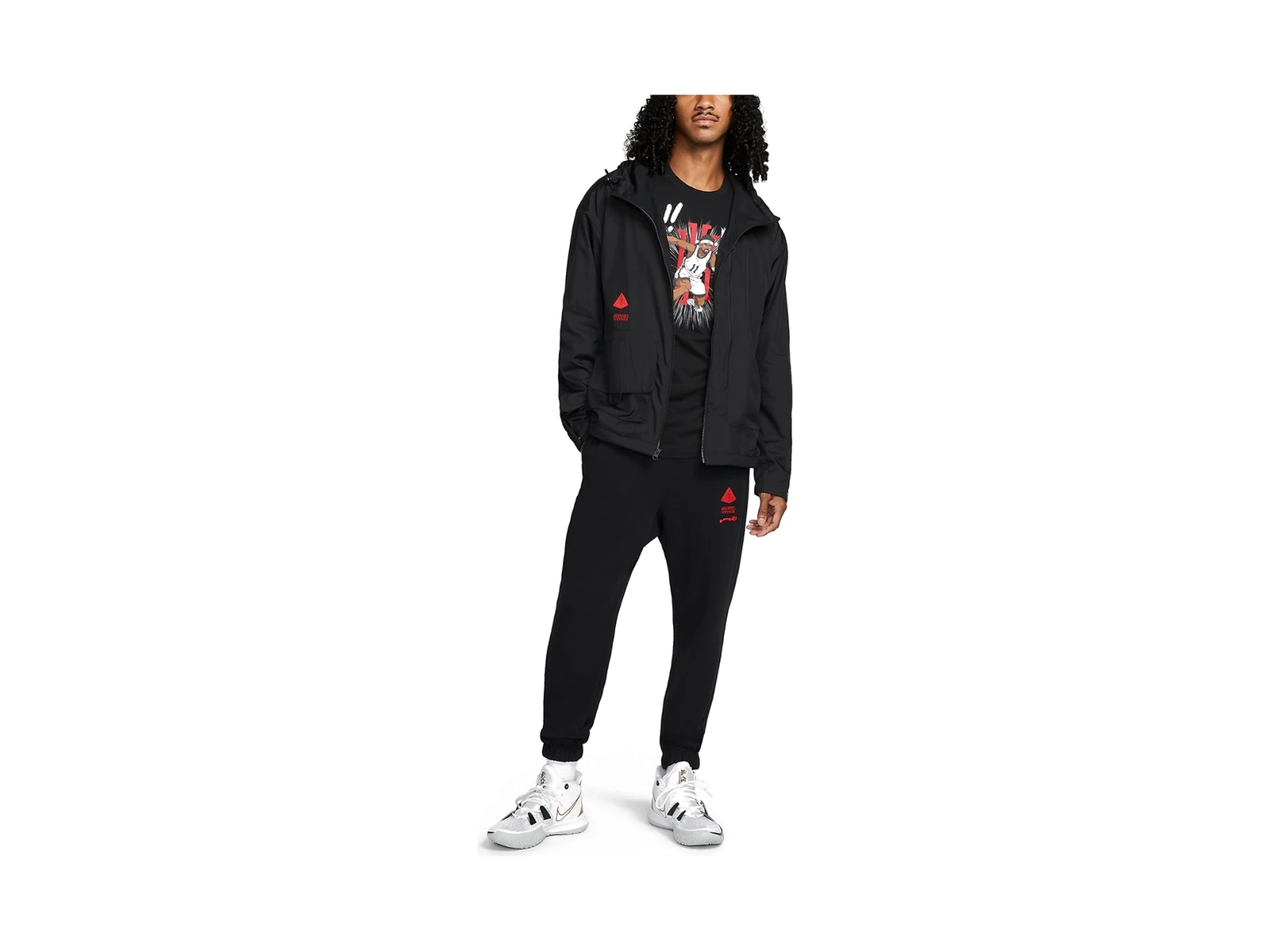 Nike Jackets Black Hooded