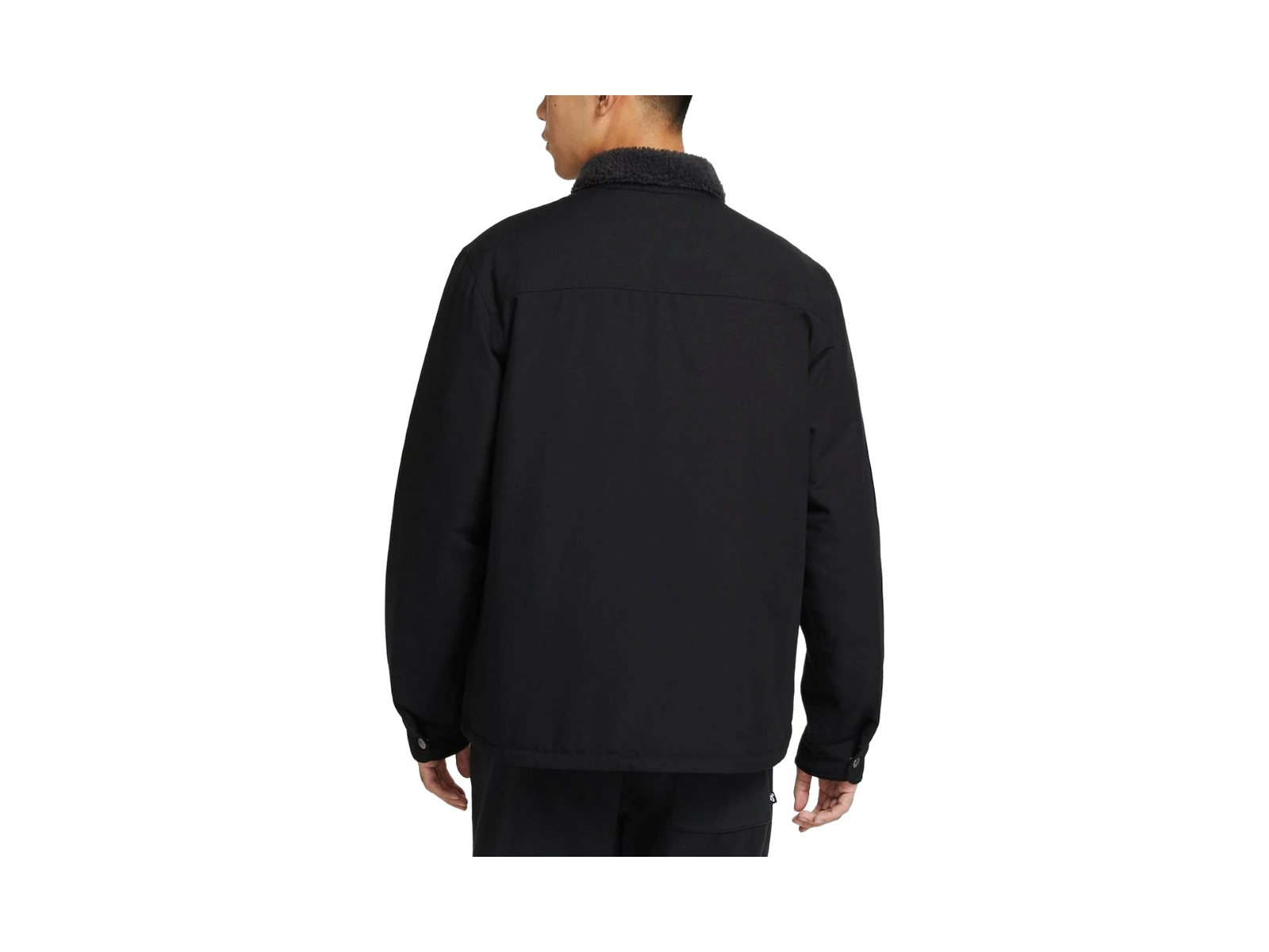 Nike Jackets Black Lapel Moderate