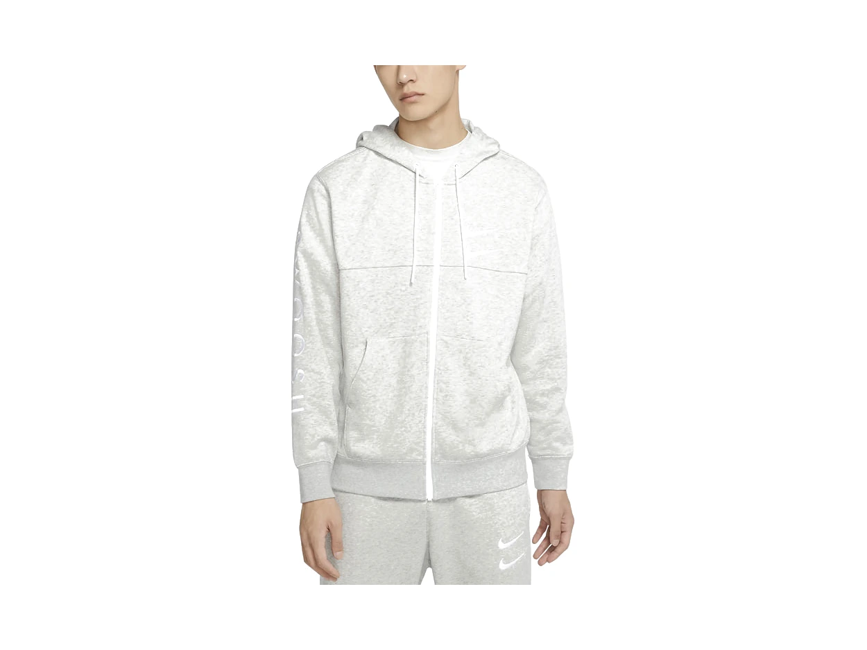 Nike Jackets Heather Gray Hooded