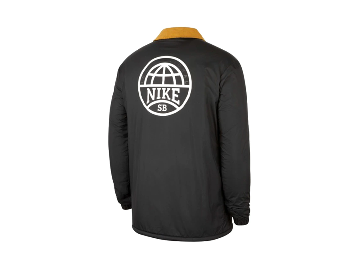 Nike Jackets Black Lapel Moderate