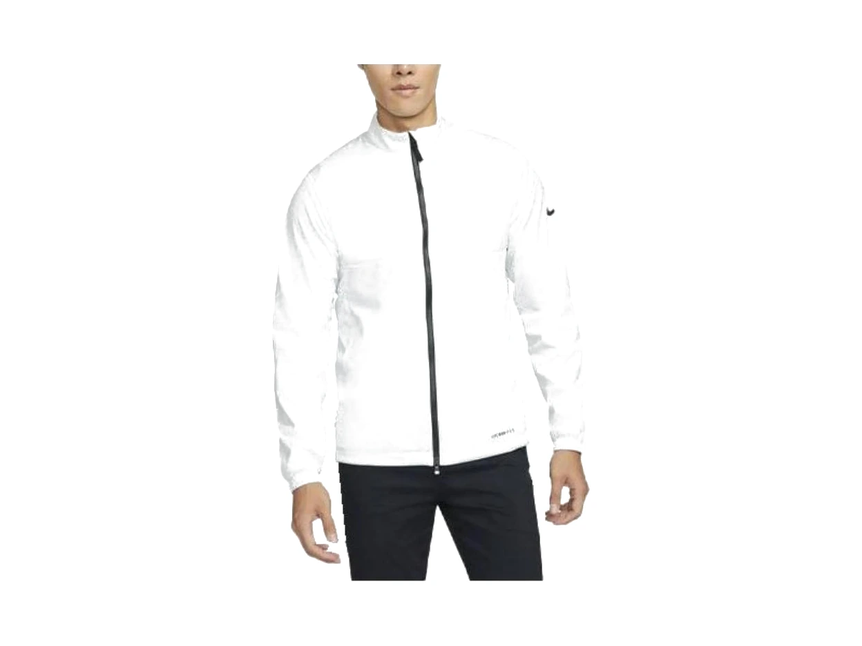Nike Jackets White Stand Collar Moderate