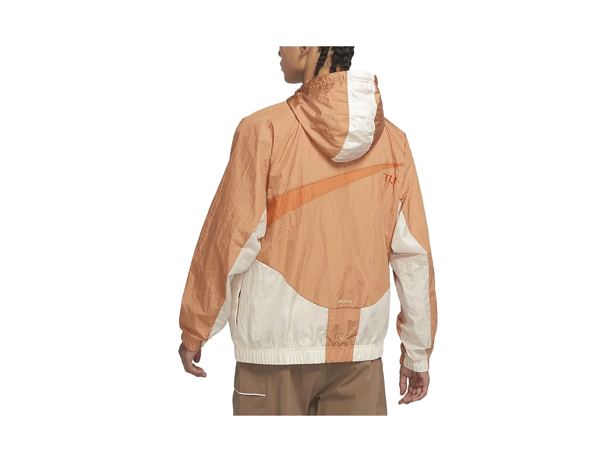 Nike Jackets Orange Hooded