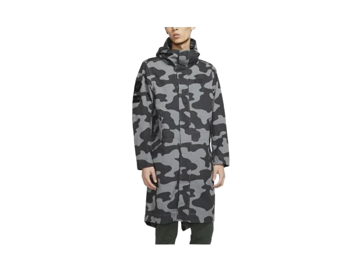 Nike Jackets Dark Gray Hooded