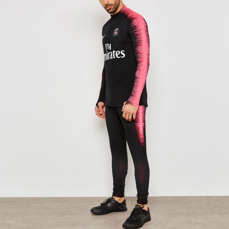 Nike Jackets Black Pink Stand Collar