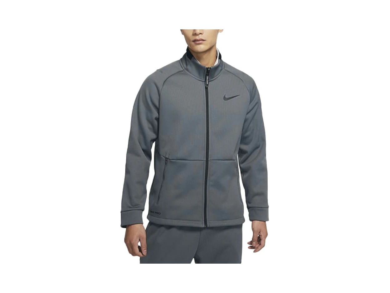 Nike Jackets Gray Stand Collar Moderate