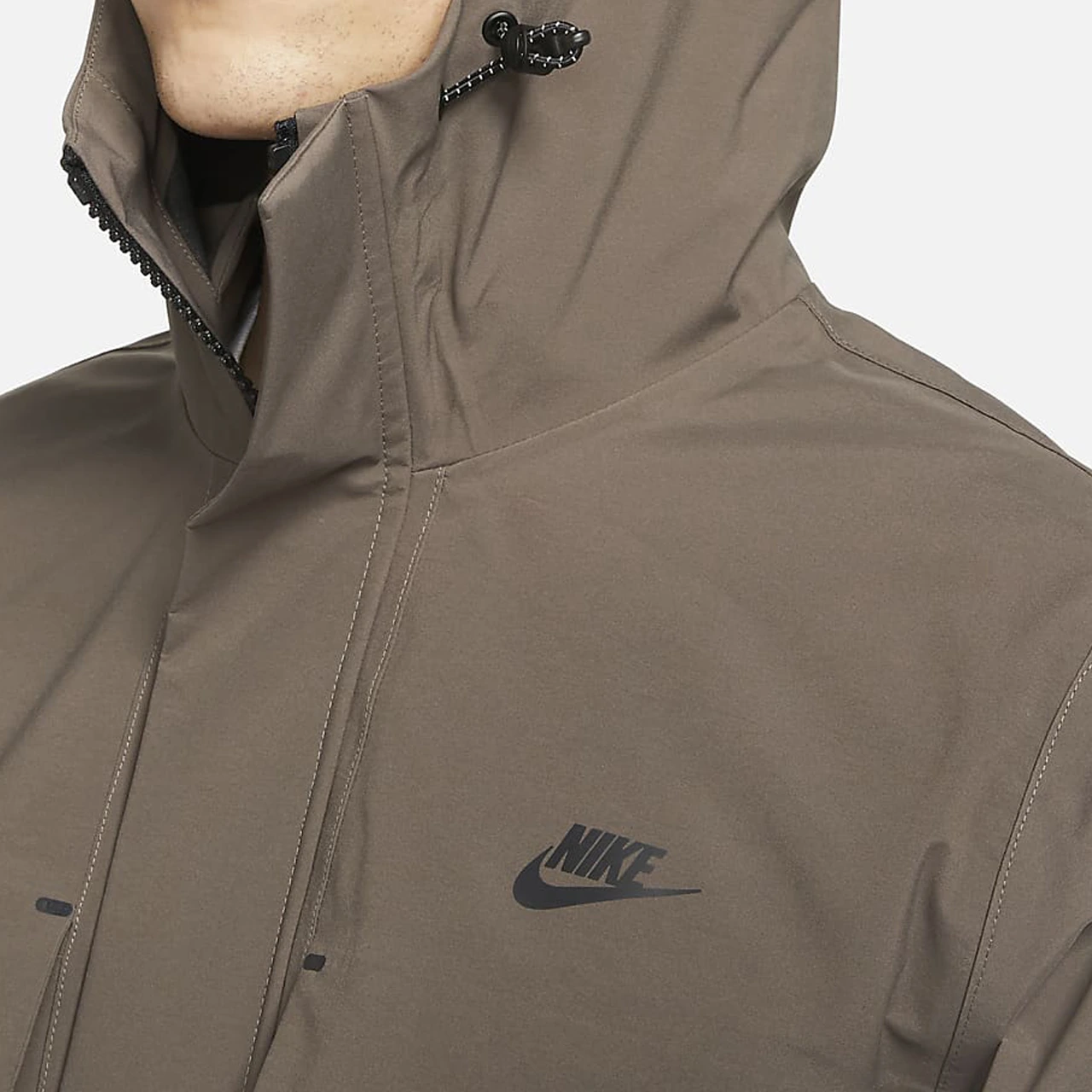 Nike logo hooded jacket