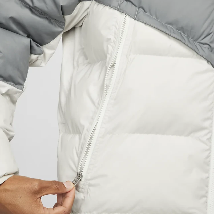 Nike Jackets Gray Hooded Thickened Other