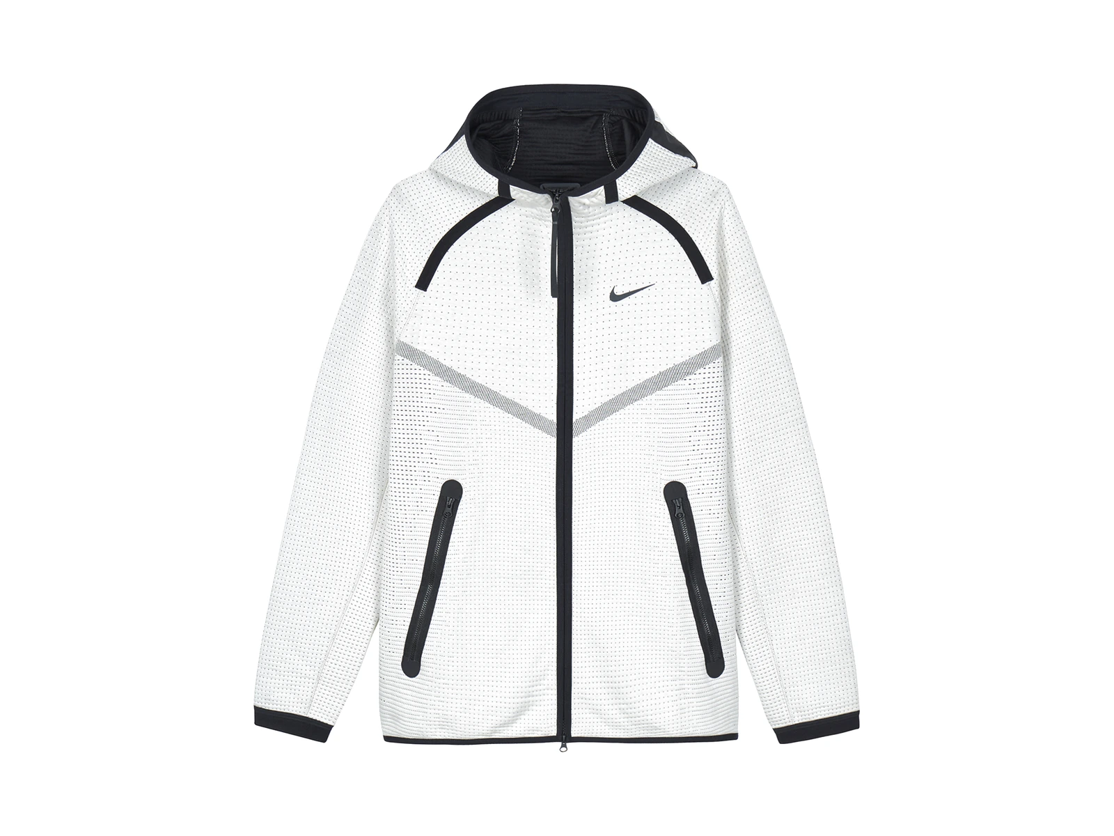 Nike Waffle Texture Zip Hoodie