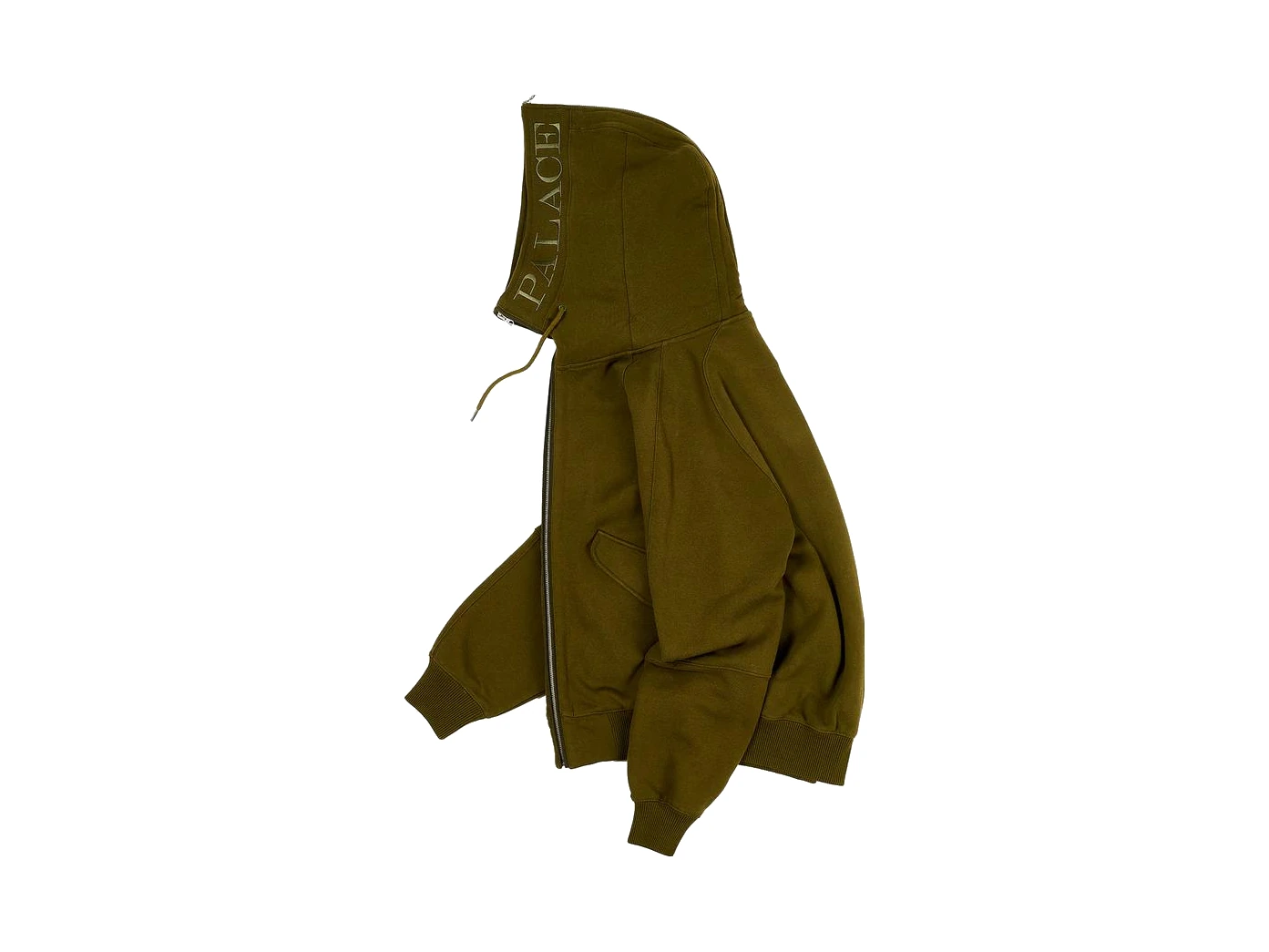 Palace Split Hood Bomber Sweat