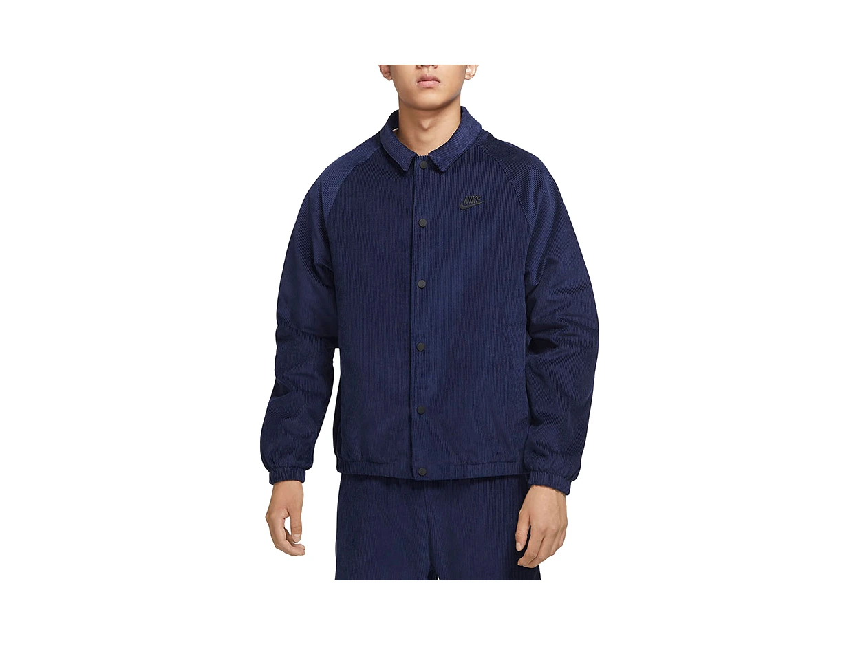 Nike Jackets Dark Navy Blue Lapel