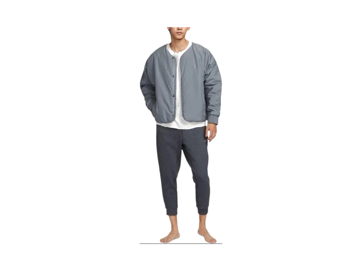 Nike Jackets Gray Crew Neck Moderate