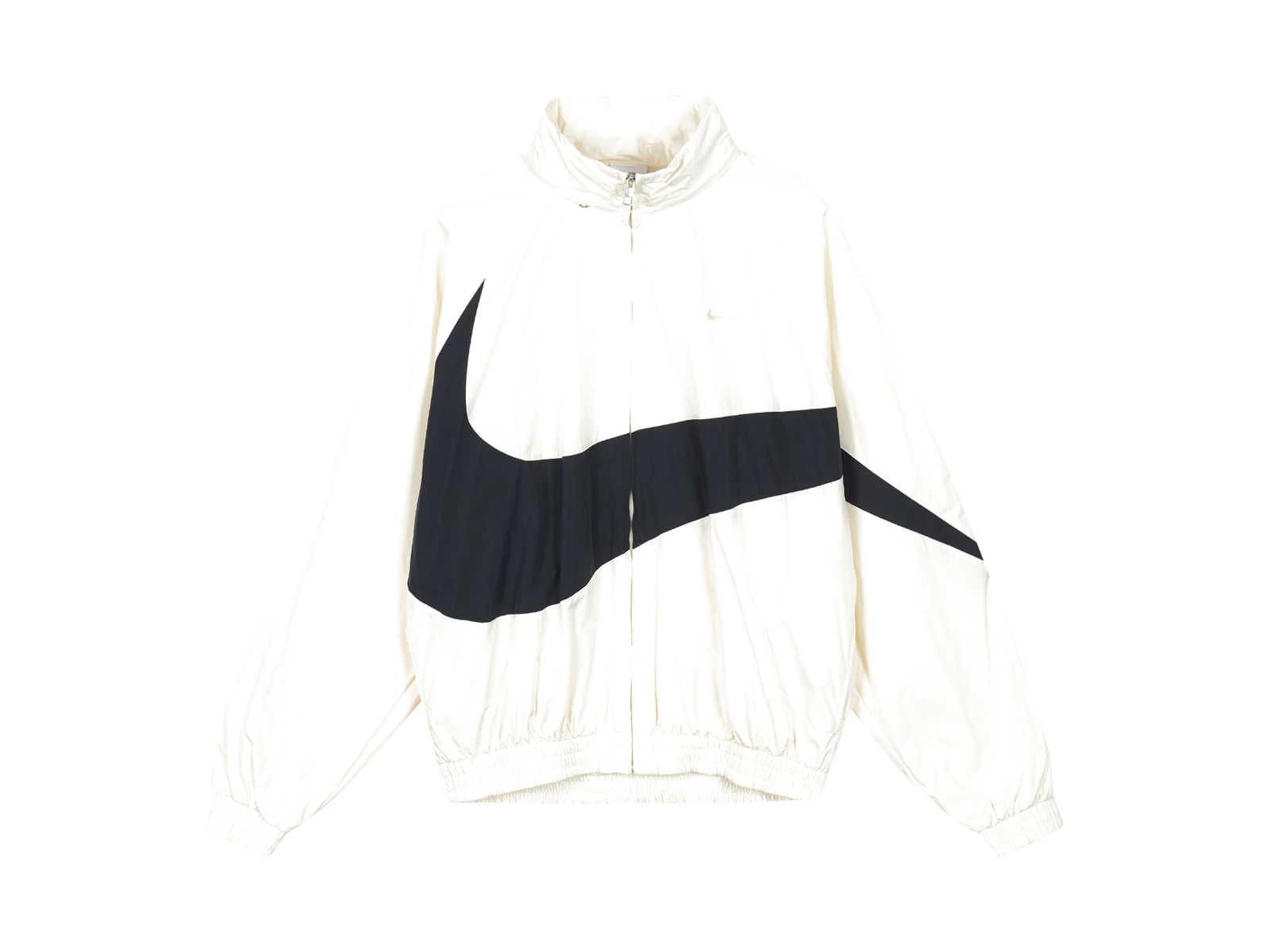 Nike Swoosh Logo Woven Jacket Coconut