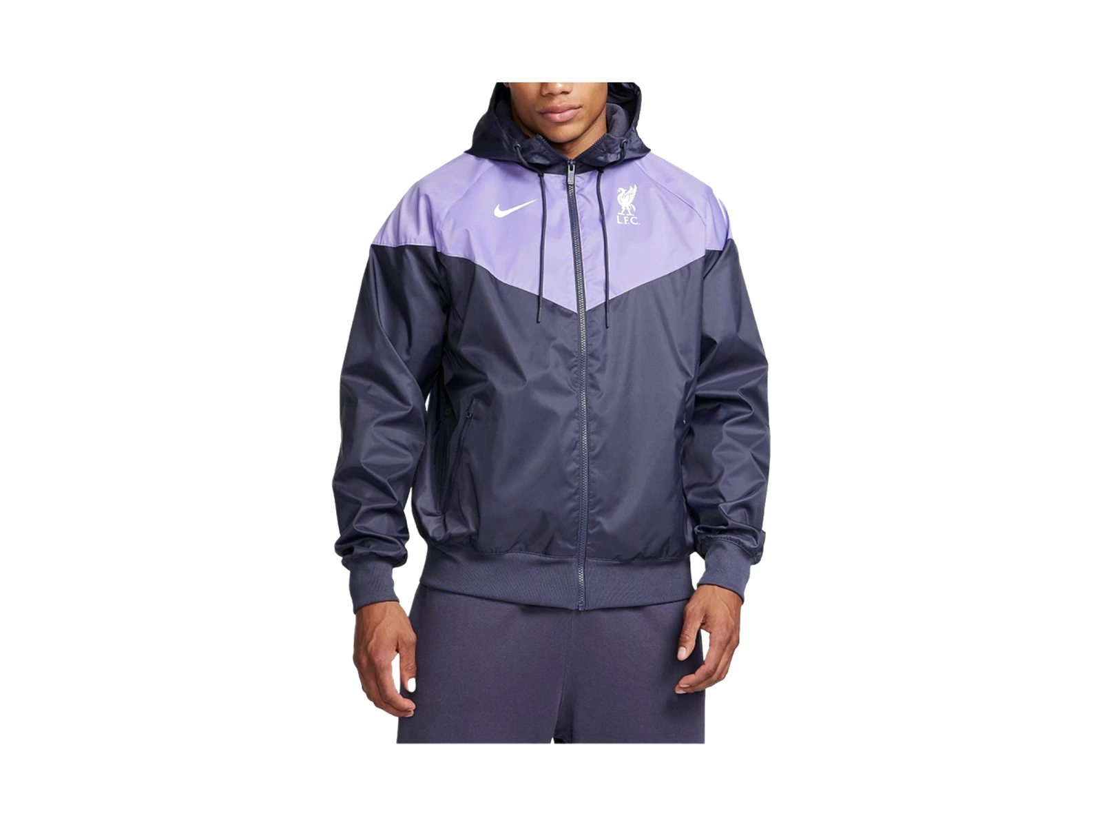 Nike Jackets Space Purple Hooded