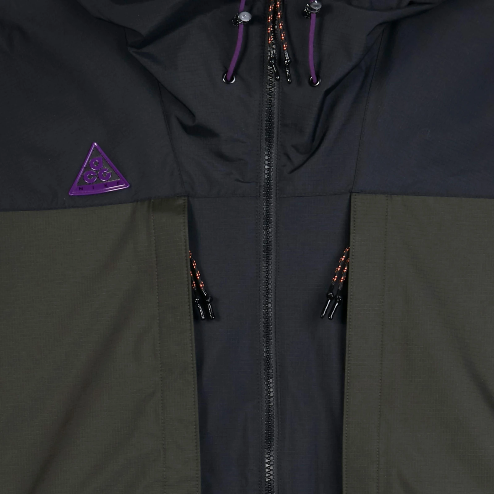Nike Jackets Black Purple Hooded