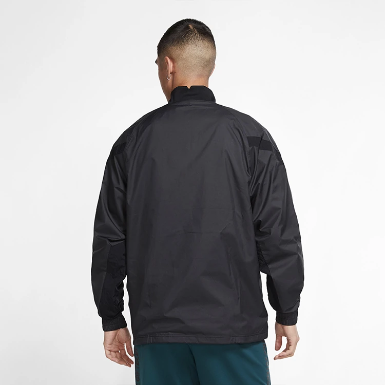 Nike Jackets Black Stand Collar Moderate