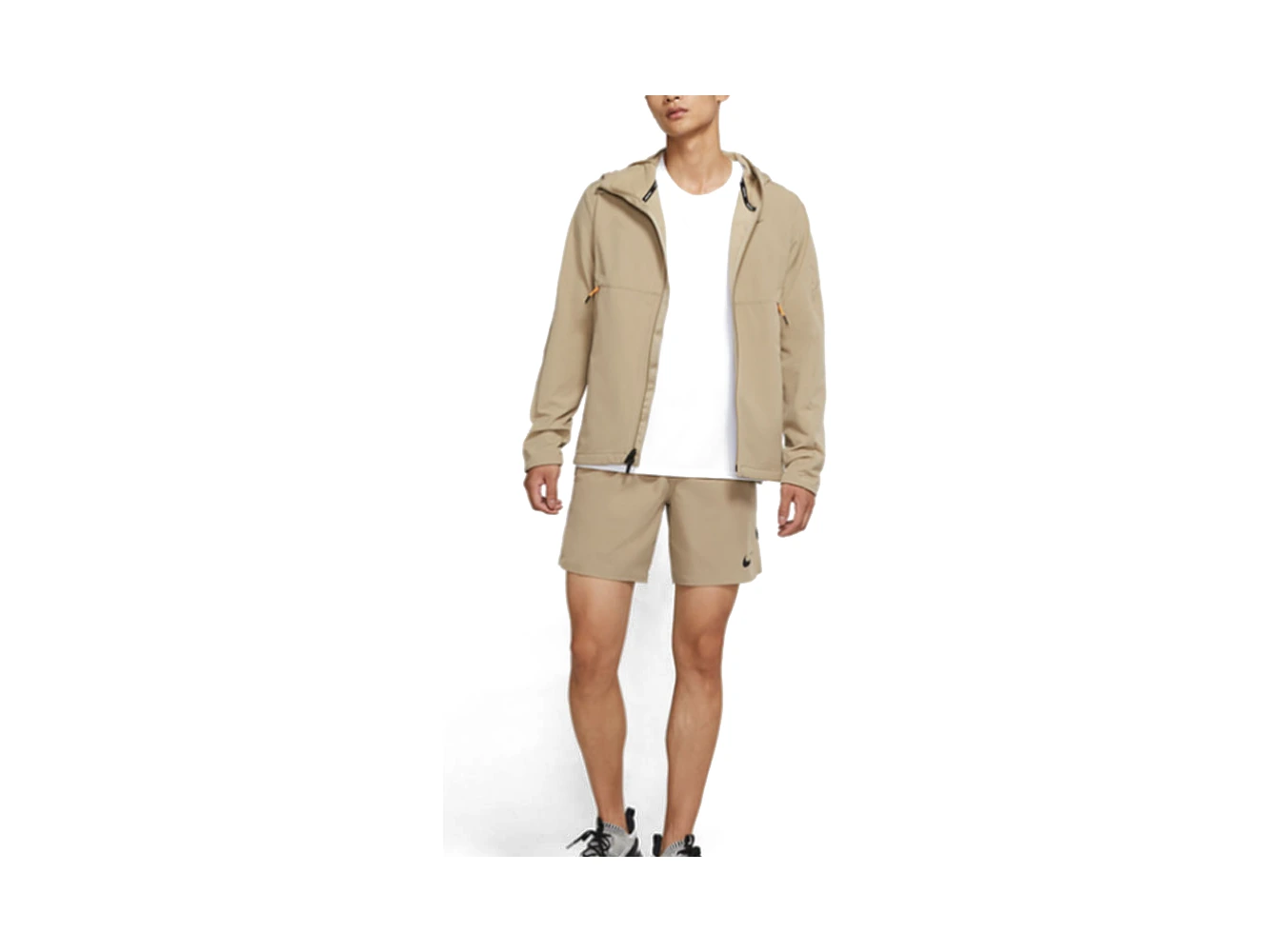 Nike Jackets Khaki Hooded