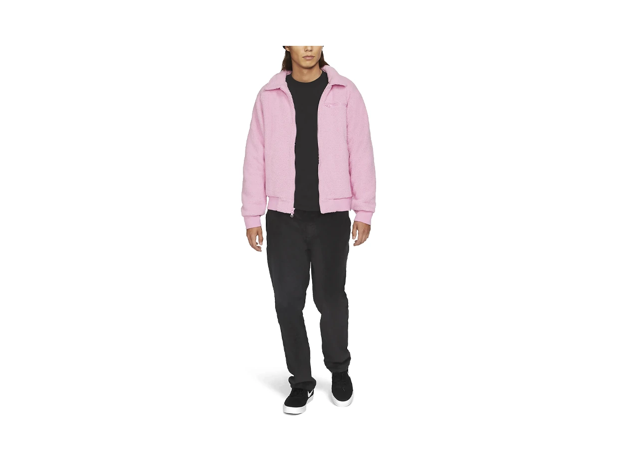 Nike Jackets Pink Lapel Moderate