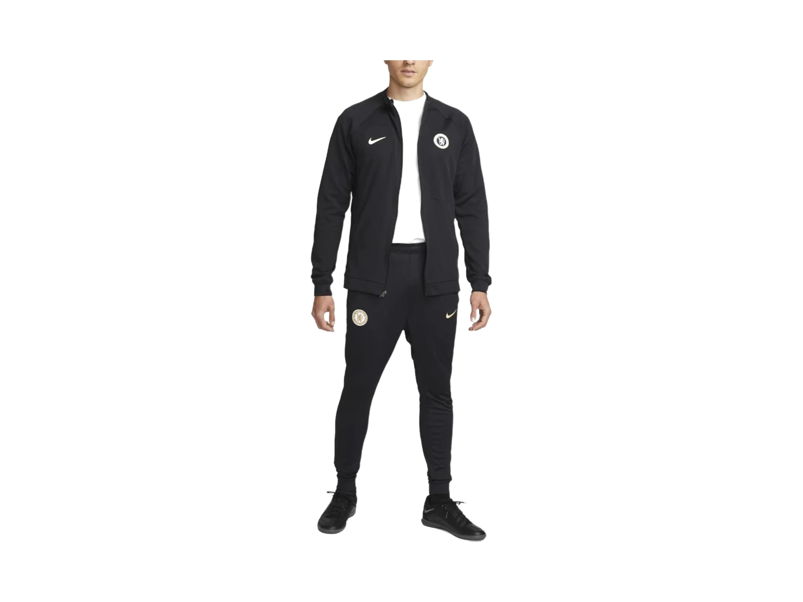 Nike Jackets Black Crew Neck Moderate