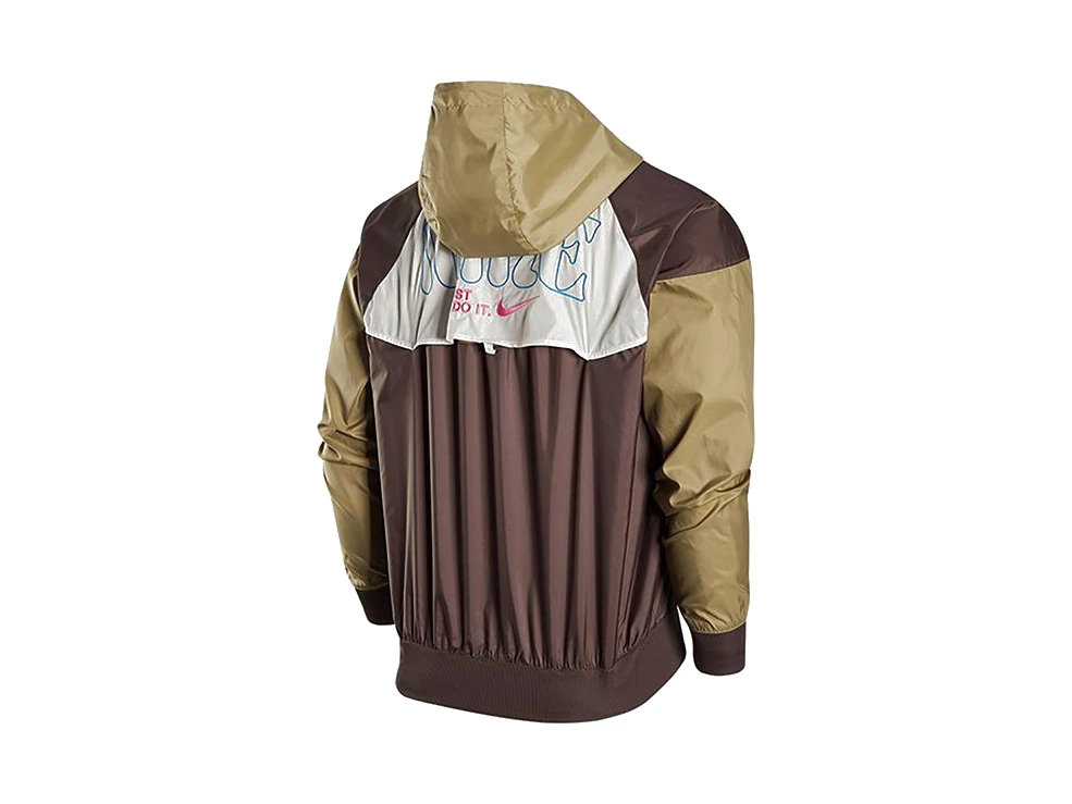 Nike Jackets Gray Brown Hooded Moderate