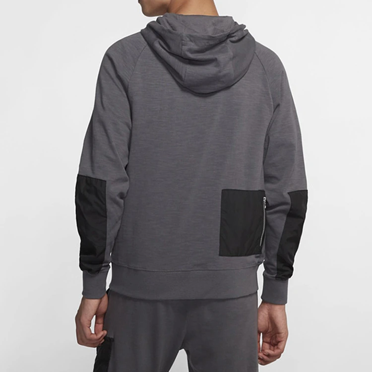 Nike Jackets Gray Hooded