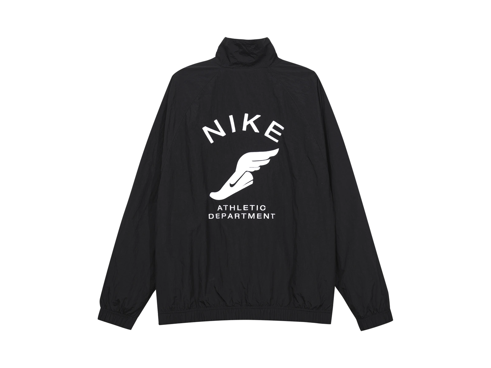 Nike Jackets Black Stand Collar Moderate