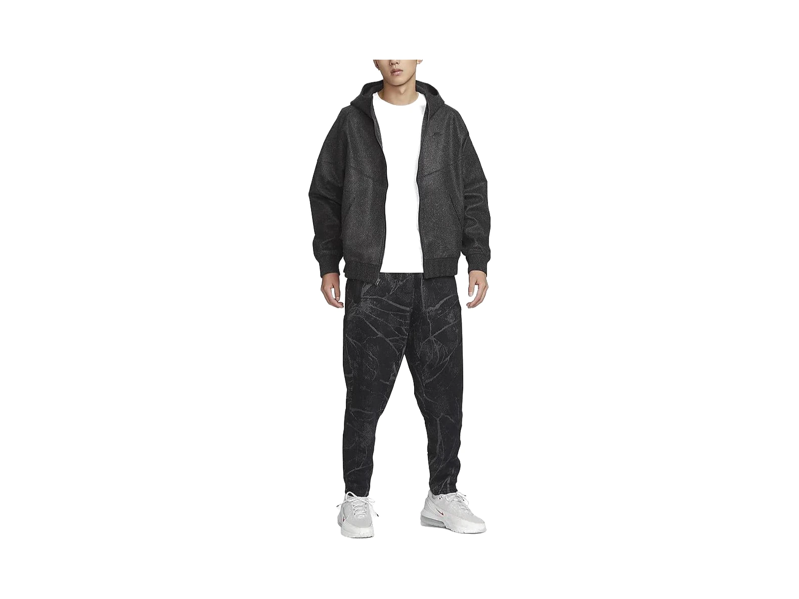 Nike Jackets Black Hooded
