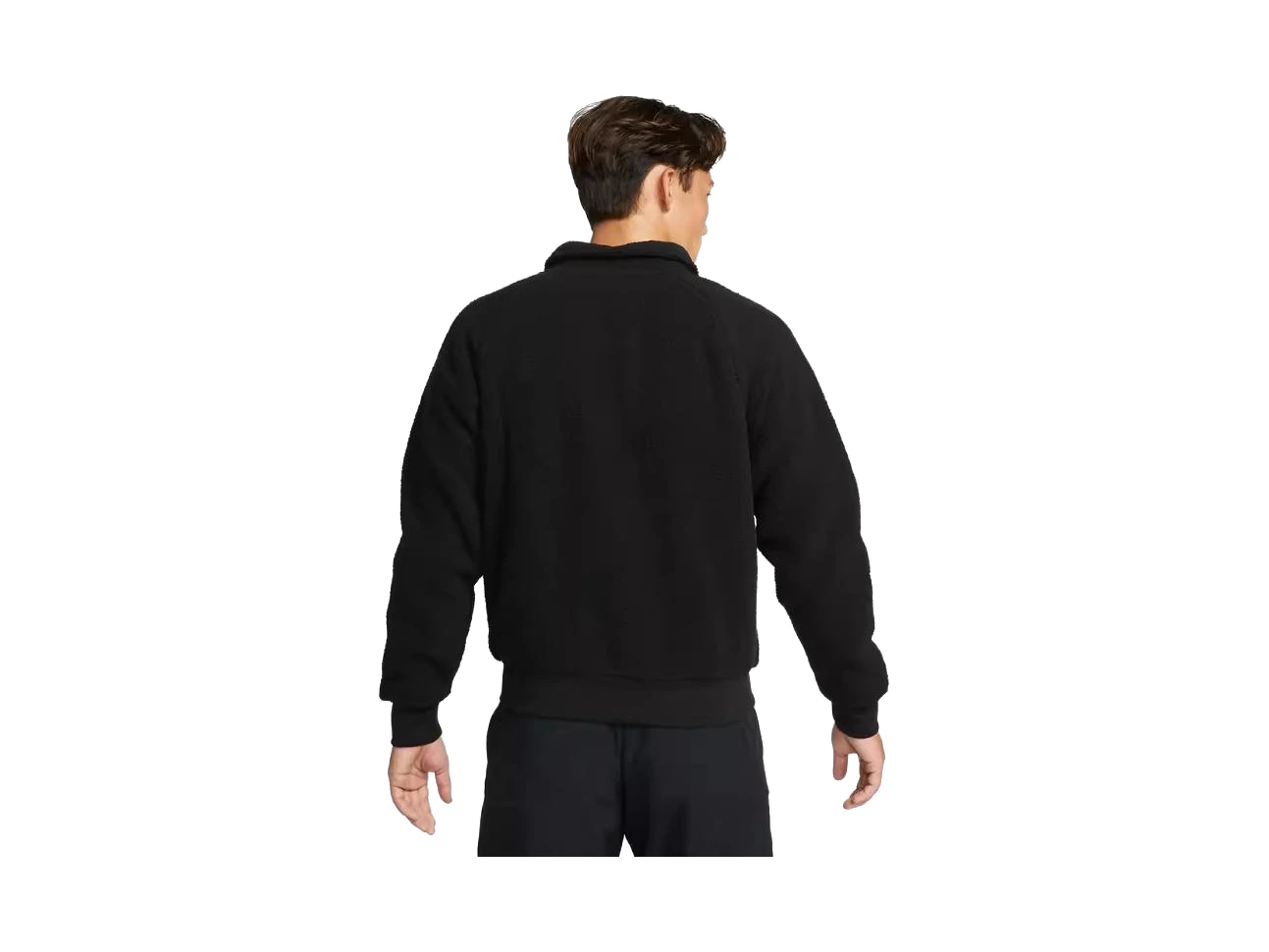 Nike Jackets Black Lapel Moderate
