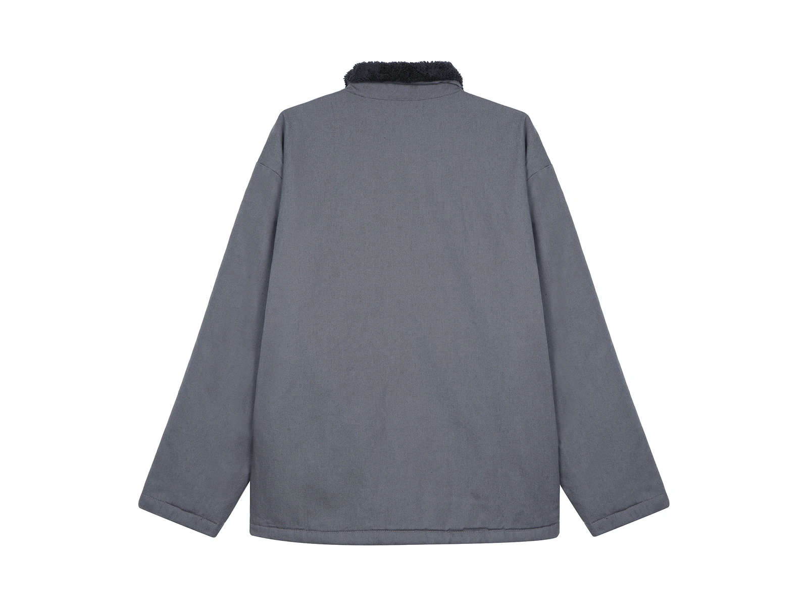 Nike Jackets Gray Lapel Thickened Other