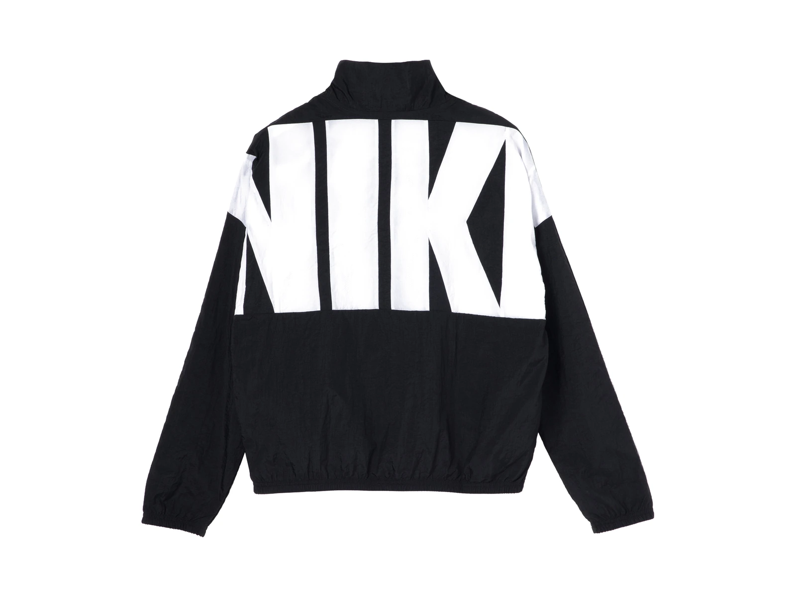 Nike Jackets Black Stand Collar Moderate