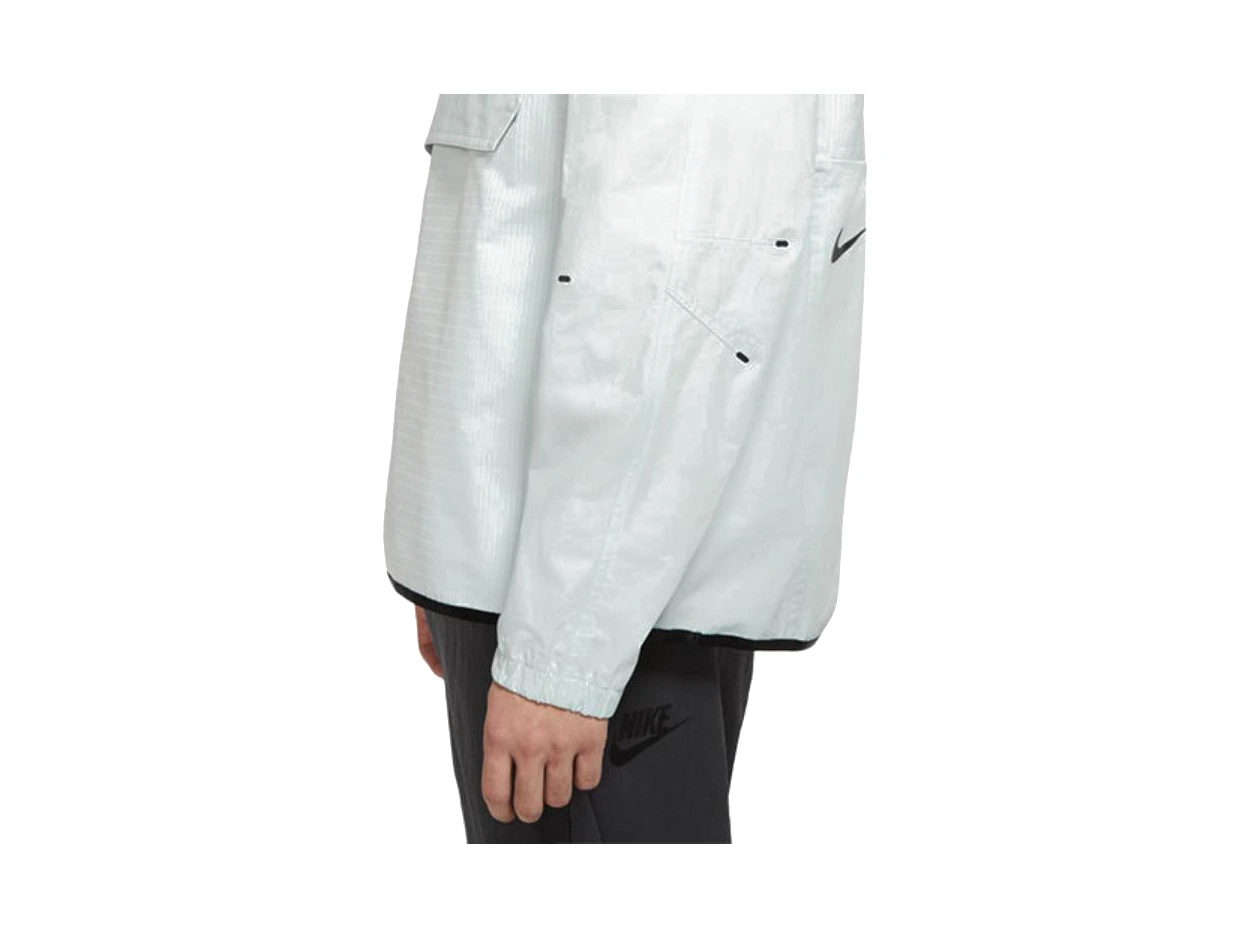 Nike Jackets Light Silver Stand Collar