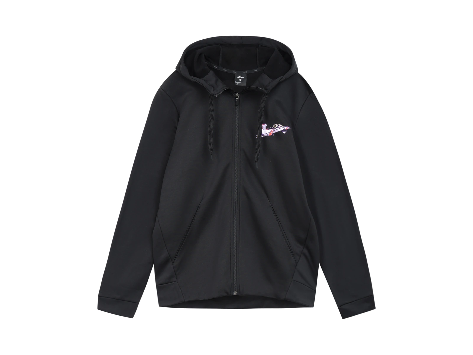 Nike Jackets Black/Purple Lilac Hooded