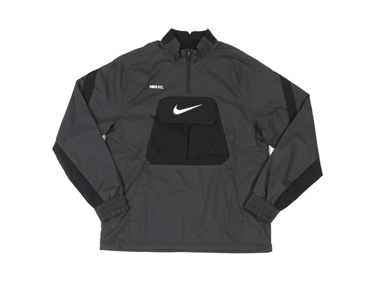 Nike Jackets Black Stand Collar Moderate