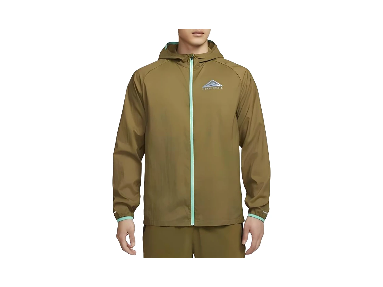 Nike Jackets Olive Green Hooded