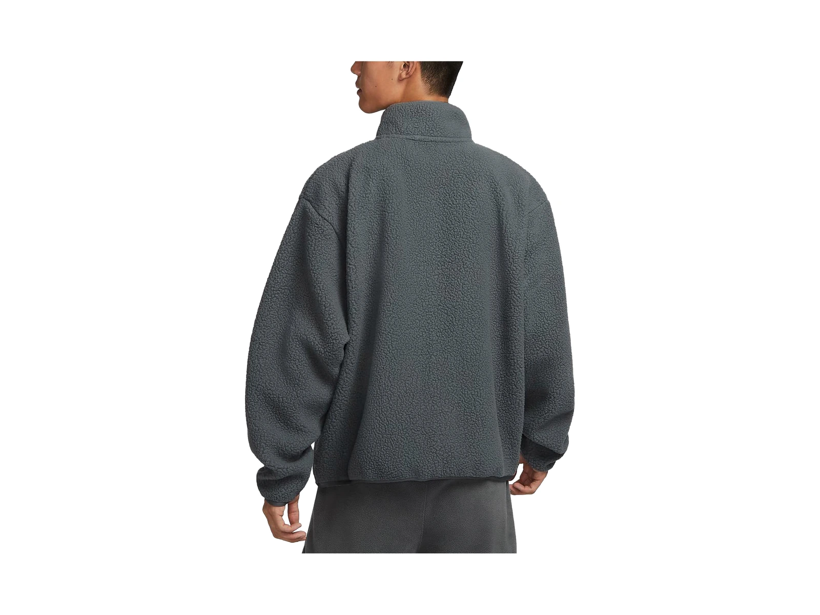 Nike Club Jackets Iron Gray Stand Collar