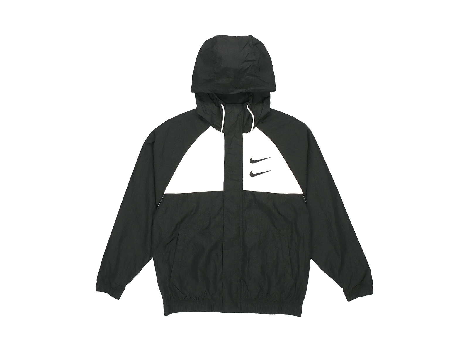 Nike Woven Jackets Black Hooded