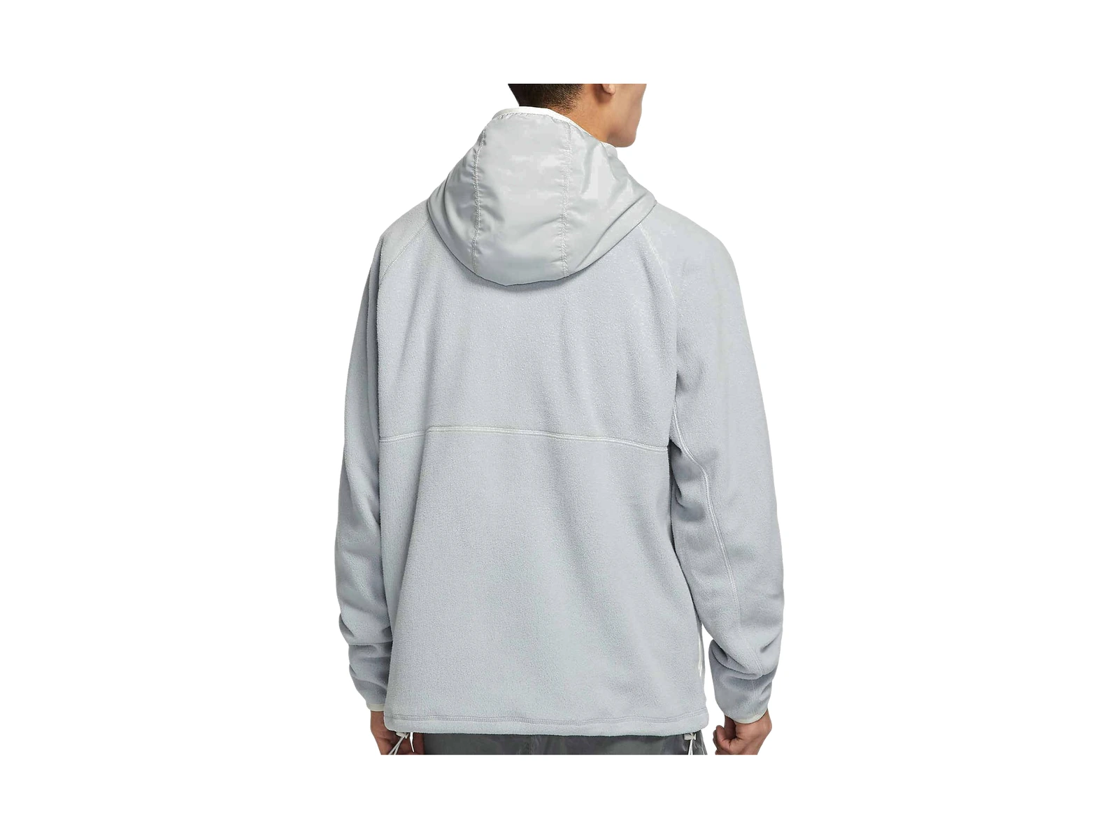 Nike Jackets Light Gray Hooded Thickened