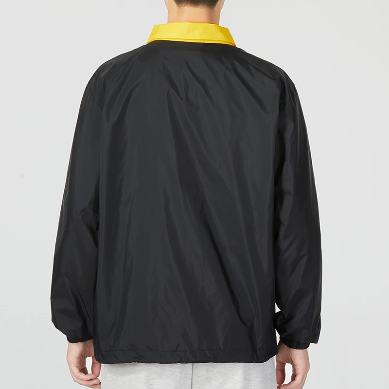 Nike Jackets Black Lapel Moderate