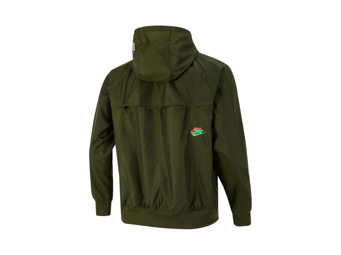 Nike Jackets Olive Green Hooded Moderate
