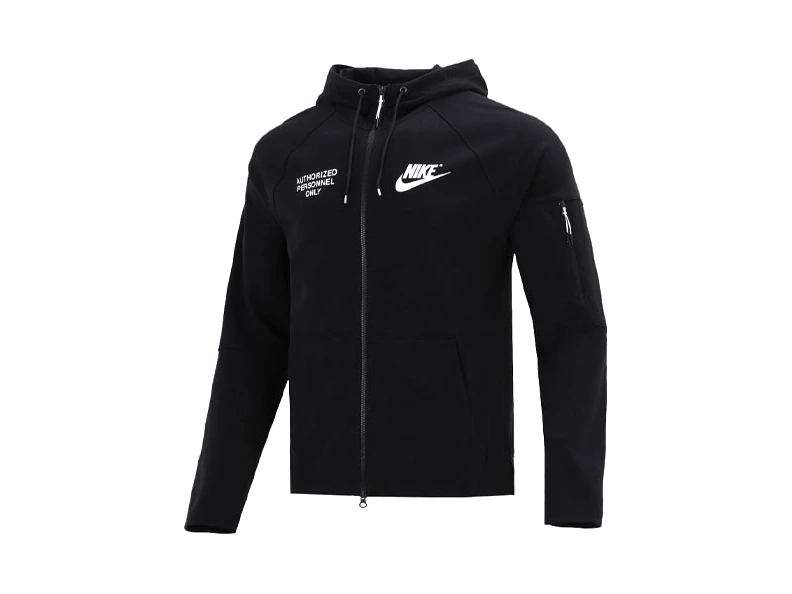 Nike Jackets Black Hooded