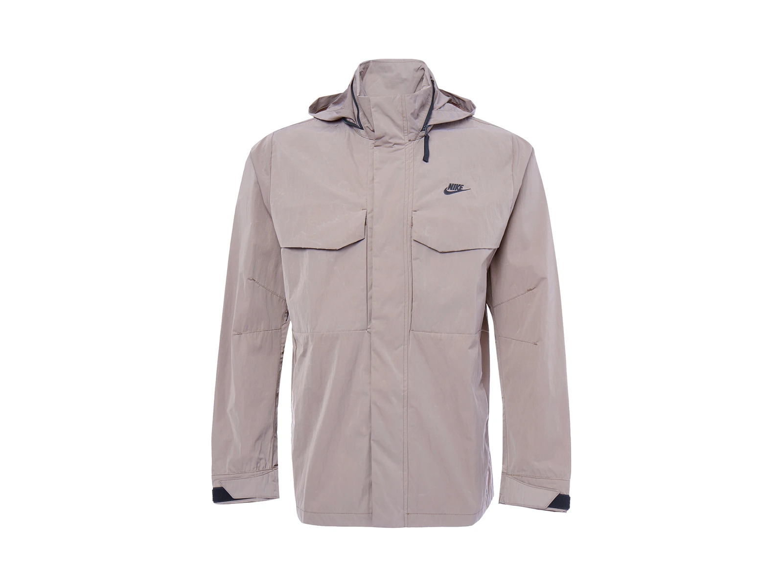 Nike Jackets Gray Hooded